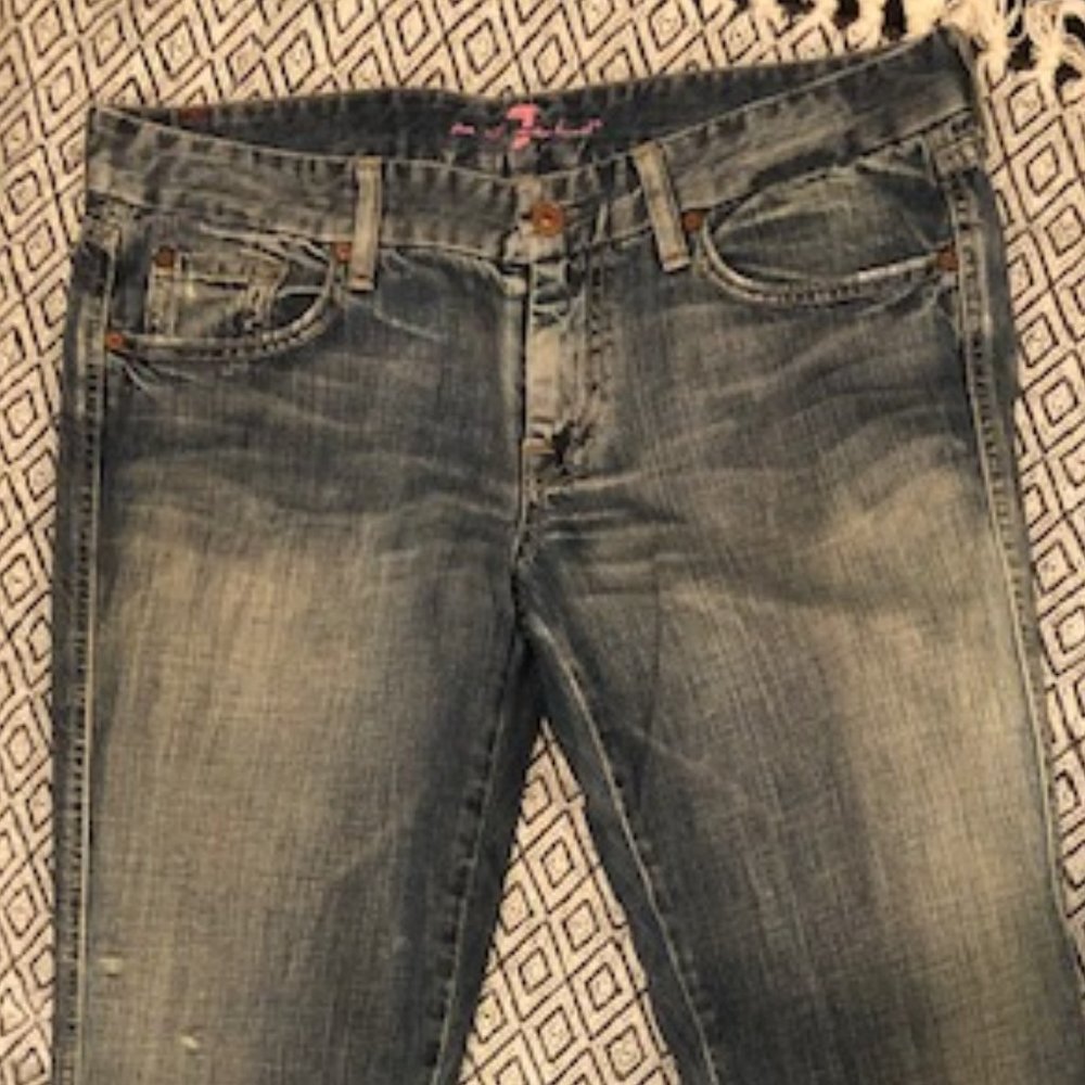 7 For All Mankind Flare "A Pocket" Jeans